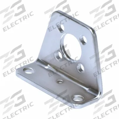 SPEEDAIRE Foot Bracket: Foot Mount Type, Fits 32 mm Bore Dia, Steel - Foot Mounting Brackets