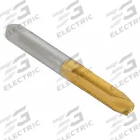WIDIA GTD Spiral Point Tap: M5x0.8 Metric, D4, 2 Flute, Plug Chamfer, TiN Coated High Speed Steel (MPN 19922)