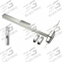 VON DUPRIN Surface Vertical Rod: 3 ft Max Door Wd, Chrome (MPN 9927TP 3 26D). Key specifications — attr1011860: Exit Device; attr1011837: VON DUPRIN; attr1011847: Surface Vertical Rod; attr1011858: Thumbpiece Pull; attr1024139: Touchbar; attr1011835: Yes.