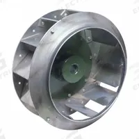 Blower Wheel: Backward-Inclined, 24 1/2 in Dia, 9 7/16 in W, CW Hub End, Aluminum Wheel, Center (MPN R-6032049). Key specifications — Manufacturer Part Number: R-6032049; Brand: CANARM; Product Type: Blower Wheel; Rotation: CW Hub End.