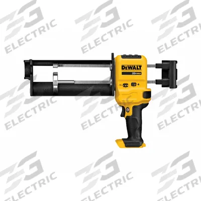 DEWALT Caulk Gun: 20V DC, 10:1, Cartridge, 28 oz For Container Size, 6.5 in/min - DEWALT Cordless Two-Part Applicators