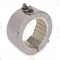 TEMPCO Band Heater: 480V, 8 in Inside Dia., 4 in Wd, 3,000 W Watts, 6.25 A Amps, 1,400°F Max. Temp. (MPN BCH03960). Key specifications — Material: Ceramic Fiber; Brand: TEMPCO.