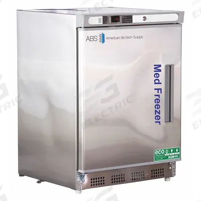 AMERICAN BIOTECH SUPPLY Freezer: Undercounter, 4.2 cu ft, -25°C to -15°C - Pharmacy Freezers