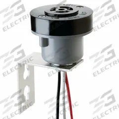 INTERMATIC Locking Type Photocontrol Receptacle: Turn-Locking Photocell Mounting (MPN K122). Key specifications — attr211224: INTERMATIC; attr1072315: Pole-Mounting Bracket.