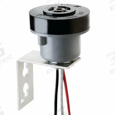 INTERMATIC Locking Type Photocontrol Receptacle: Turn-Locking Photocell - Receptacles for Turn-Locking Photocells