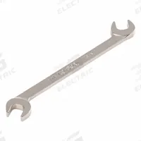 TEKTON Open End Wrench: Chromium Molybdenum Steel, Satin, 1/4 in Head Size, 3 1/2 in Overall Lg (MPN WAE83206). Key specifications — attr309776: No; attr309781: Satin; attr309780: Chromium Molybdenum Steel; attr324939: TEKTON.