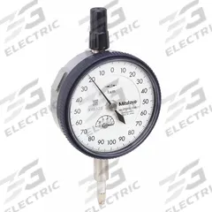 MITUTOYO Dial Indicator - Flat Back: 0 mm to 1 mm, Metric, Plunger, 0.005 mm Accuracy (MPN 2109AB-10). Key specifications — attr1184168: 2109AB-10; attr1184178: 0-100-0; attr1184223: MITUTOYO; attr1200883: Dial Indicator - Flat Back; attr1184173: AGD 2; attr1184177: 0.005 mm; attr1184208: Certificate of Inspection.