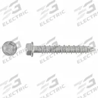 RED HEAD Concrete Anchor Screw: 1 3/4 in Overall Lg, 1/4 in Dia, Stainless Steel, Hex, 100 PK (MPN 3368907). Key specifications — Material Grade/Class: 410; Removable: Removable; System of Measurement: Inch; Tip Type: Self-Threading; Brand: RED HEAD; Screw Anchor Type: Concrete Screw Anchor.