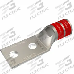 Compression Lug: For 350 kcmil, Stranded Wire, 3/8 in Stud Size, Std, Copper Barrel (MPN YA31L2TC38). Key specifications — Inspection Hole: Yes; For Wire Type: Stranded; For Wire Sizes: 350 kcmil; Brand: BURNDY; Manufacturer Part Number: YA31L2TC38.