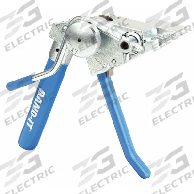 BAND-IT Band Clamp Tool: 0.1875 in Min. Strapping Wd, 0.75 in Max. Strapping Wd - Manual Combination Tools for Stainless Steel Strapping