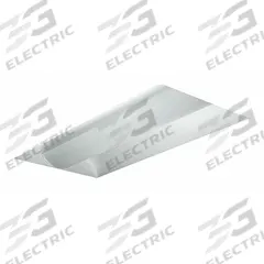 COLUMBIA LIGHTING Recessed Troffer: 4 ft Lg, 2 ft Wd, 4,818 lm, 3500K, 49.6 W, 120 to 277V AC (MPN LSTE24-35MLG-MPO-EDU). Key specifications — attr1261884: 120 to 277V AC; attr1261878: COLUMBIA LIGHTING; attr1261883: (4) Lamp T8; attr1261870: 3500K; attr1261880: Yes.