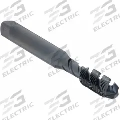 CLEVELAND Spiral Flute Tap: 1/4"-28 UNF, H3 / 2B, 3 Flute, Plug Chamfer (MPN C58442)