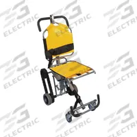 EVAC-CHAIR Stair Chair: 350 lb Load Capacity, Manual, Ascending/Descending, Stainless Steel, Yellow (MPN 700H). Key specifications — Brand: EVAC-CHAIR; Product Type: Evacuation Chair; Handle Type: Telescoping Extendable; Material: Stainless Steel; Restraint Locations: Feet.