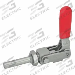 JW WINCO Push-Pull Toggle Clamp: Flange Base Mounting, Std Counter-Clockwise Handle, 110 mm Arm Lg (MPN 843.1-165-AS-NI). Key specifications — Plunger Thread: M8; Recommended Spindle Model No.: 708.1-M8-68-A-ST; Brand: JW WINCO.