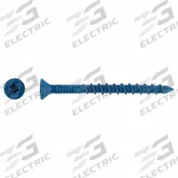 TAPCON Concrete Anchor Screw: 2 1/4 in Overall Lg, 3/16 in Dia, Steel, Torx, Flat, Steel, 100 PK (MPN 3173407V2). Key specifications — Material Grade/Class: Not Graded; System of Measurement: Inch; Brand: TAPCON; Screw Anchor Type: Concrete Screw Anchor.