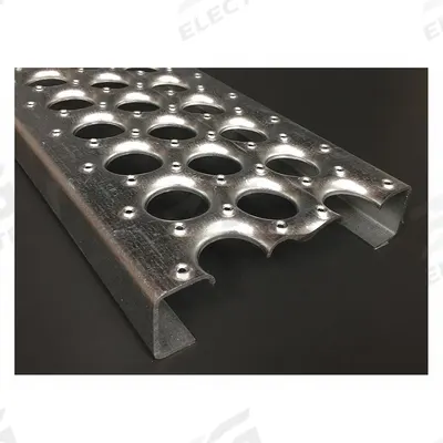 APPROVED VENDOR Ladder Tread Channel: Channel, Open Grip - Stair Treads & Channels