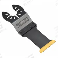 DEWALT Oscillating Tool Blade: 1 1/4 in Blade Wd, 1 3/8 in Overall Lg, Plunge Cutting, Metal, 10 PK (MPN DWA4209B). Key specifications — attr1097473: Metal; attr1097476: DEWALT; attr1097456: Plunge Cutting.