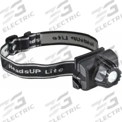 Headlamp: 74 lm, 11 hr Run Time at Max. Brightness, 92 m Max Beam, 2 Light Outputs, Black, ABS, Spot (MPN 2690C). Key specifications — Brand: PELICAN; Battery Requirements - Broad: Includes 3 AAA.