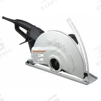MAKITA Masonry Saw: 14 in Blade Dia., Dry, 5 in Max. Cutting Dp, 120 V AC Volt, 15 A Current (MPN 4114). Key specifications — attr1170278: MAKITA; attr1170279: Dry; attr1170296: Stand Not Included.