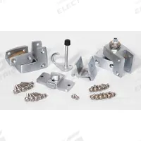ASI GLOBAL Inswing Door Kit: Zinc, Bright, 3 1/4 in Overall Ht, 5 1/2 in Overall Wd (MPN 40-8571007). Key specifications — Hardware Pieces Included: Bottom Door Side Vault Hinge; Compatible Partition Material: Solid Plastic Polymer; Finish: Bright; Component Type: In Swing Door Kit; Brand: ASI GLOBAL PARTITIONS.
