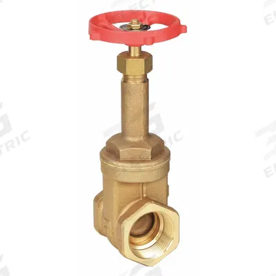 MILWAUKEE VALVE Gate Valve: 3/4 in, Bronze, Rising, FNPT x FNPT, 300 psi Max. Pressure (CWP) - Rising Stem Bronze General Purpose Gate Valves
