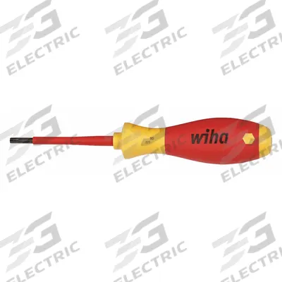 WIHA Insulated Torx Screwdriver: Insulated SoftFinish, Std Lg, Torx Tip, T9 Tip Size - Insulated Torx Screwdrivers