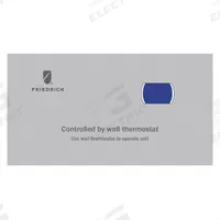FRIEDRICH Remote Thermostat Escutcheon Kit: Remote Thermostat Escutcheon Kit, 10 PK (MPN PDXRTA). Key specifications — Manufacturer Part Number: PDXRTA; Product Type: Remote Thermostat Escutcheon Kit; Material: Plastic; Brand: FRIEDRICH.