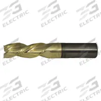 CLEVELAND Square End Mill: Carbide, ZrN Coated, 3 Flute, 5/16" Mill Dia, 1-1/4" LOC, 3-1/2" OAL (MPN C72349)