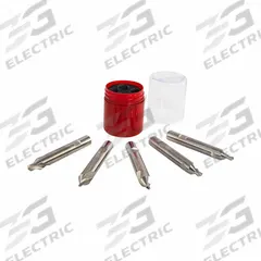KEO Center Drill Set: Jig Bore, 5 Pc, 118°, TiN Coated High Speed Steel (MPN 906-001-224). Key specifications — Brand: KEO; End Type: Single End.