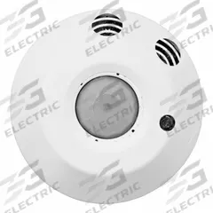 LEVITON Smart Room Controller: LED, Passive Infrared (PIR)/Ultrasonic, 120 to 277V AC, Ceiling (MPN AC705-DMW). Key specifications — Operating Voltage: 120 to 277V AC; Brand: LEVITON; Load Rating @ 120V AC: 1/4HP Motor Load; Sensor Brand: Leviton.
