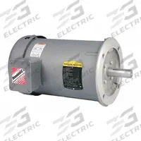 BALDOR General Purpose Motor: C-Face Mount, Totally Enclosed Fan Cooled, 1/2 hp, 230V AC/460V AC (MPN VM3539). Key specifications — Brand: BALDOR; Nameplate Voltage @ 60 Hz: 460V AC; Full Load Current @ 60 Hz: 1.2/2.4/2.7 A; Nameplate RPM @ 60 Hz: 1,140 RPM; Motor Enclosure: TEFC.