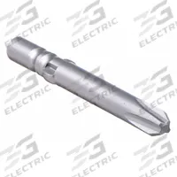 WERA Power Bit: Power Bit, Imperial, PH00 Bit Industry Size, Std, 1 3/4 in Overall Lg, Halfmoon (MPN 05135270001). Key specifications — attr1119695: WERA; attr1119703: S2 Steel; attr1119710: Standard; attr1119708: Halfmoon.