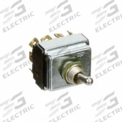 EATON Toggle Switch: 2 Position, 12 Connections, 4PDT, Screw Terminals Connection, 7600 Series (MPN 7694K4). Key specifications — AC Contact Rating: 15 A @ 125 V; Switch Function Configuration: On/Off; Brand: EATON; Series: 7600; Horsepower: 3/4 hp.