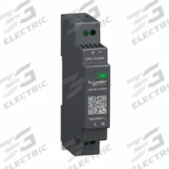 MODICON DC Power Supply: DIN Rail, 15 W Output Power - Rated, 0.625 A Current - Output, Single Phase (MPN ABLM1A24006). Key specifications — attr1044898: Single; attr1044874: Plastic; attr1044879: 100 to 240V AC; attr211400: MODICON.