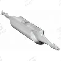 CLEVELAND Square End Mill: High Speed Steel, Double End, 2 Flute, 3/16" Mill Dia, 7/16" LOC (MPN C42054)