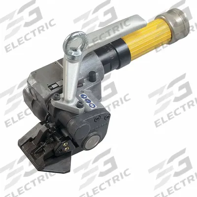 FROMM Strapping Tool: 9.6 lb Tool Wt, Feedwheel Tool, Heavy Duty, Pneumatic - Pneumatic Tensioner Tools for Steel Strapping
