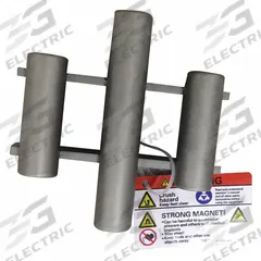 APPROVED VENDOR Grate Magnet: Round Grate Magnet, Rare Earth, 80 oz Max Magnetic Pull Strength (MPN 34TA36). Key specifications — Grate Shape: Round; Primary Magnet Material: Rare Earth; Brand: APPROVED VENDOR.