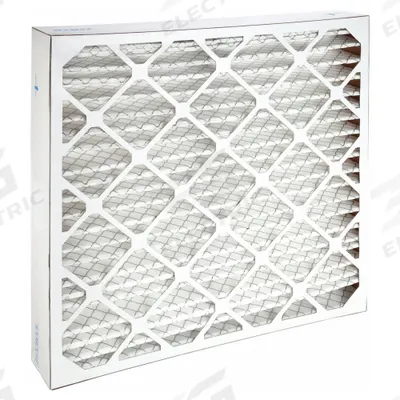 GRAINGER Pleated Air Filter: 24 in x 24 in x 4 in, MERV 8 - MERV 8 Pleated Air Filters