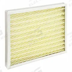 GRAINGER Pleated Air Filter: 16 in x 20 in x 2 in, MERV 8, High Temp (MPN 5M327). Key specifications — Media Material: Fiberglass; Brand: GRAINGER; Frame or Header Material: Aluminum.