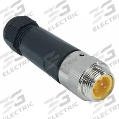 IFM 7/8 in Circular Connector: A Coded, 7/8 in Male Thread with Straight Connection, 3 Pin Contacts (MPN L34112). Key specifications — Coding: A; Connection Type: Cable Connection With Screw Terminals; IP Rating: IP67; Brand: IFM.