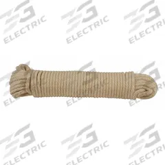 APPROVED VENDOR General Purpose Utility Rope: Braid, 1/4 in Dia, 150 lb Working Load Limit, Cotton (MPN 120085-00100-000). Key specifications — Brand: APPROVED VENDOR; Rope Type: Dynamic.