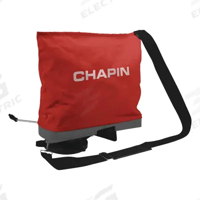 CHAPIN Shoulder Spreader: Broadcast, 25 lb Capacity, Steel Rod - Shoulder Strap Spreaders