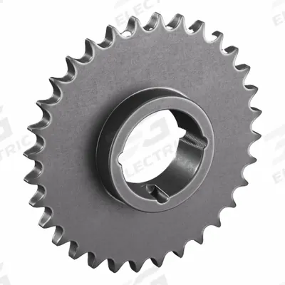 TSUBAKI Sprocket: For 60 Chain, 32 Teeth, 7.652 in Pitch Dia, 8.065 in Outside Dia - Size 60 Bushed-Bore Roller Chain Sprockets