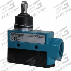 HONEYWELL Non Plug-In Limit Switch: Cross Roller Plunger, Metallic, BZE6 (MPN BZE6-2RN81). Key specifications — attr1019632: HONEYWELL; attr1019639: Screw Terminals; attr1019655: Steel; attr1023447: BZE6.