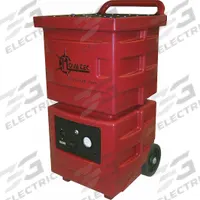 Air Scrubber: Polyethylene, Negative Air Pressure/Particulate Filtration, 1,000 cfm Airflow, 115V AC (MPN G1007B). Key specifications — Brand: NOVATEK; Includes Filter: Air Filter Included.