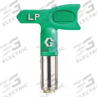 GRACO Airless Spray Gun Tip: Tips for Airless Spray Guns, Airless Spray Gun Tip, 0.021 in Tip Size (MPN LP621). Key specifications — Product Type: Airless Spray Gun Tip; Compatible with Manufacturer Model Number: 246215; Brand: GRACO; Includes: OneSeal (Tip Seal); Color: Yellow; Compatible with Series: RAC X HandTite Tip Guard; Product Grouping: Tips for Airless Spray Guns.