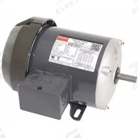 DAYTON General Purpose Motor: Rigid Base Mount, Totally Enclosed Fan Cooled, 1/2 hp, 208-230/460V AC (MPN 10C901). Key specifications — Brand: DAYTON; Nameplate Voltage @ 60 Hz: 208-230/460V AC; Full Load Current @ 60 Hz: 2.0-2.0/1.0 A; Nameplate RPM @ 60 Hz: 3,450 RPM; Motor Enclosure: TEFC.