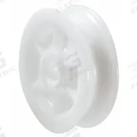 RONSTAN Sheave: Pulling, 550 lb Working Load Limit, 1/4 in Compatible Rope Dia, Fibrous Rope, Plain (MPN RF1741). Key specifications — attr994582: RONSTAN; attr994592: Pulling.