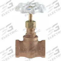 MILWAUKEE VALVE Globe Valve: For Gas/Oil/Water Media, Bronze, Z-Body, 1 1/4 in Pipe Size, Female (MPN UP502 1-1/4"). Key specifications — Brand: MILWAUKEE VALVE; Stem: Rising.