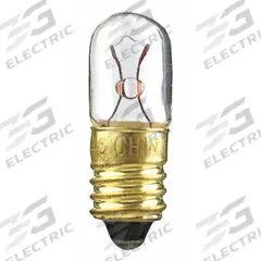 APPROVED VENDOR Incandescent Bulb: Incandescent, Miniature Screw (E10), (T) Tubular, T3-1/4, 46 (MPN 46-10PK). Key specifications — Light Color: White; Bulb Shape: T3-1/4; Trade Number: 46; Brand: APPROVED VENDOR; Voltage: 6.3V AC.